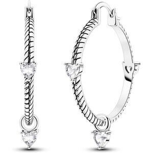 925 Sterling Silver Earrings With Cubic Zirconia Hypoallergenic Jewelry for Her
